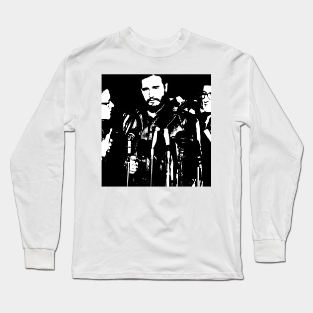 Fidel Castro Long Sleeve T-Shirt by truthtopower